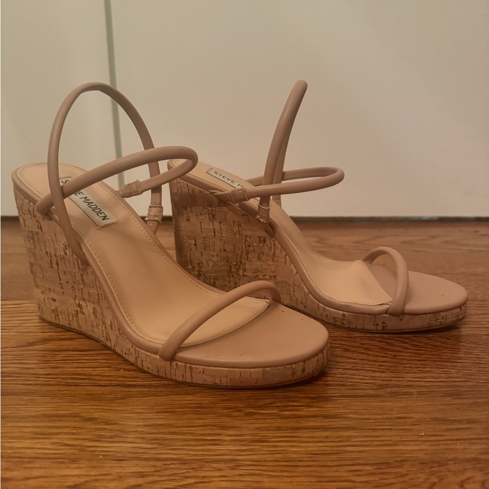 Steve Madden Morgan Wedge Sandal Heels